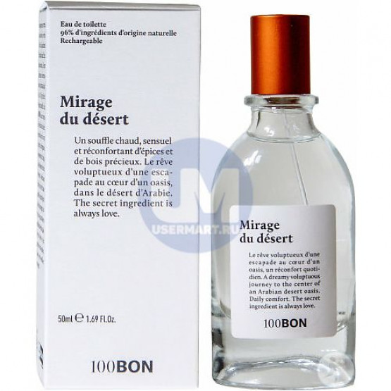 100 Bon Mirage Du Desert туалетная вода 50 мл тестер