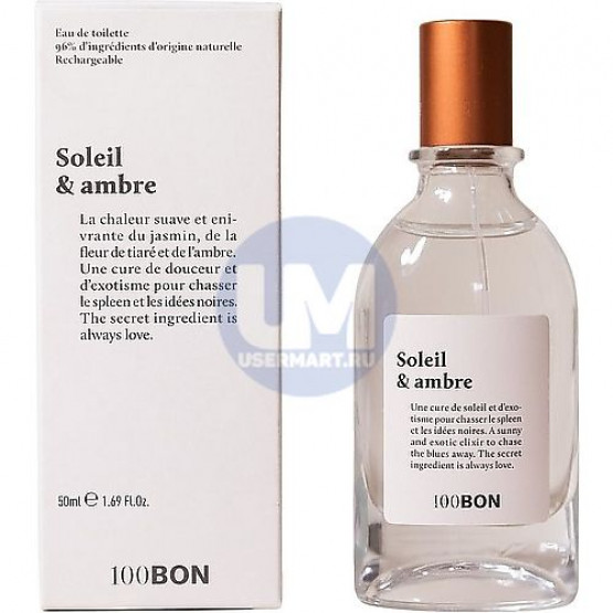 100 Bon Soleil & Ambre туалетная вода 50 мл тестер