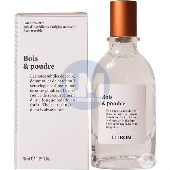 100 Bon Bois & Poudre туалетная вода 50 мл тестер