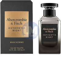 Abercrombie & Fitch Authentic Night Man туалетная вода 30 мл тестер