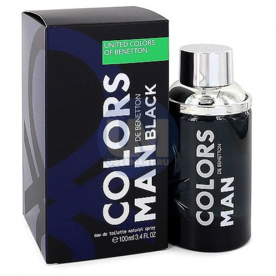 Benetton Colors Man Black туалетная вода 100 мл