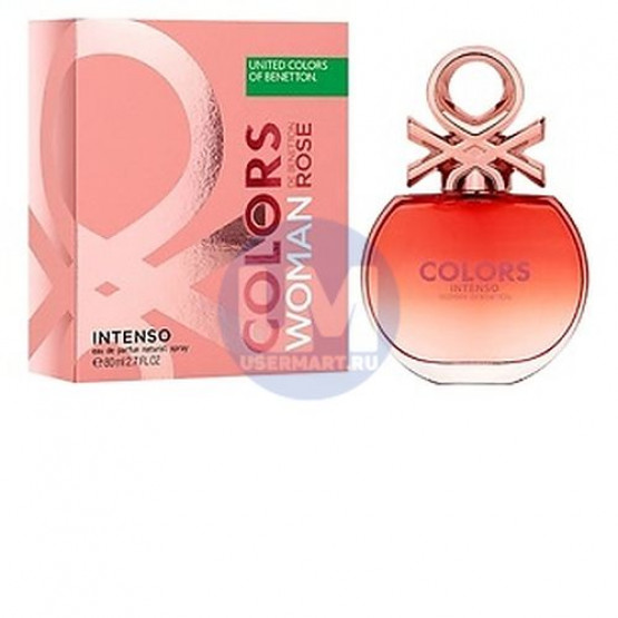 Benetton Colors Rose Intenso парфюмерная вода 80 мл тестер