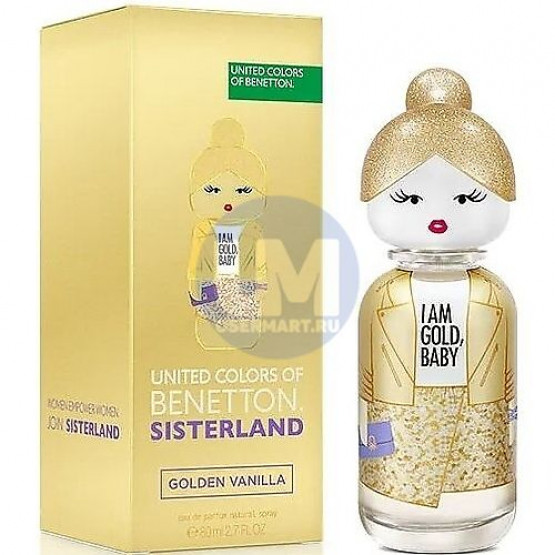 Benetton Sisterland Golden Vvanilla парфюмерная вода 80 мл