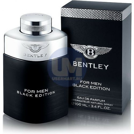 Bentley For Men Black Edition парфюмерная вода 100 мл тестер