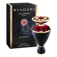 Bvlgari Le Gemme Reali Rubinia парфюмерная вода+лосьон для тела+эмульсия для лица+бальзам для губ 30+40+40 мл набор+мешочек