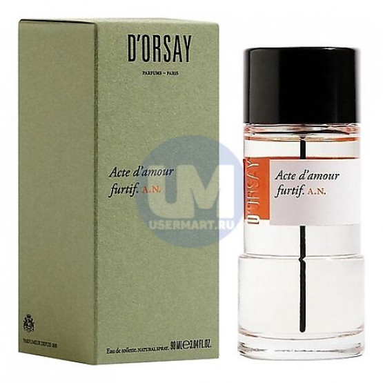 D'orsay Acte D'Amour Furtif A.N. парфюмерная вода 90 мл