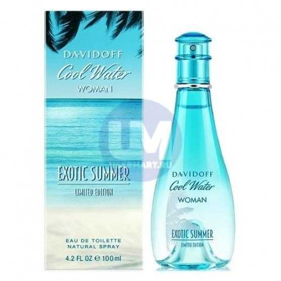 Davidoff Cool Water Exotic Summer For Women туалетная вода 100 мл тестер