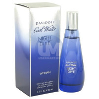 Davidoff Cool Water Night Dive For Women туалетная вода 80 мл тестер