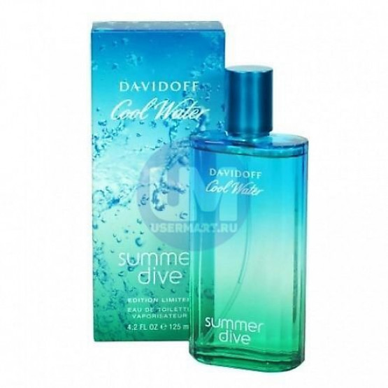 Davidoff Cool Water Summer Dive Man туалетная вода 125 мл тестер