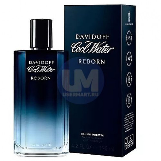 Davidoff Cool Water Reborn For Men туалетная вода 125 мл