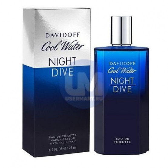 Davidoff Cool Water Night Dive For Men туалетная вода 125 мл тестер