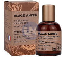 Delta Parfum Vegan Love Studio Black Amber парфюмерная вода 50 мл