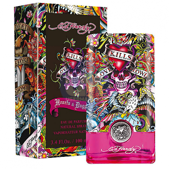 Ed Hardy Heart & Daggers For Women парфюмерная вода 100 мл