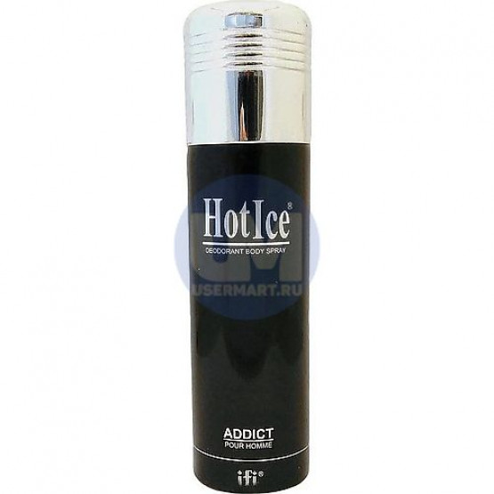 Hot Ice Addict Pour Homme дезодорант 200 мл