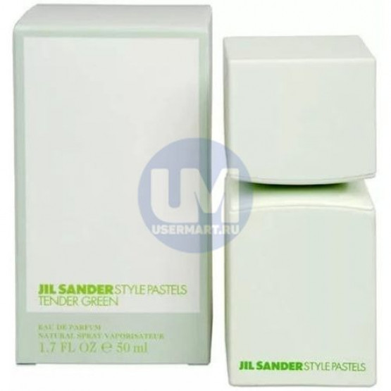 Jil Sander Style Pastels Tender Green парфюмерная вода 50 мл набор+косметичка
