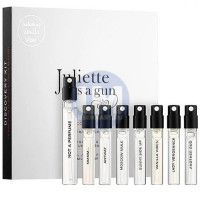 Juliette Has A Gun Discovery set Not A Perfume+Lipstick Fefer+Vanilla Vibes+Lady Vengence+Miss Charming+Sunny Side Up+Moscow Mule+Anyway парфюмерная вода+парфюмерная вода 7*1.7+5 мл набор
