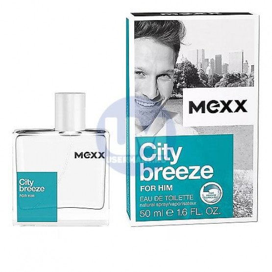 Mexx City Breeze For Him туалетная вода 50 мл тестер