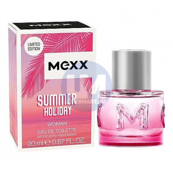 Mexx Summer Holiday Woman туалетная вода 20 мл