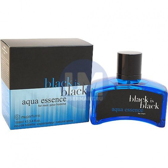 Nu parfums Black Is Black Aqua Essence туалетная вода 100 мл