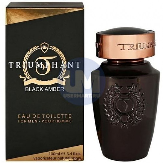 Nu Parfums Triumphant Black Amber туалетная вода 100 мл