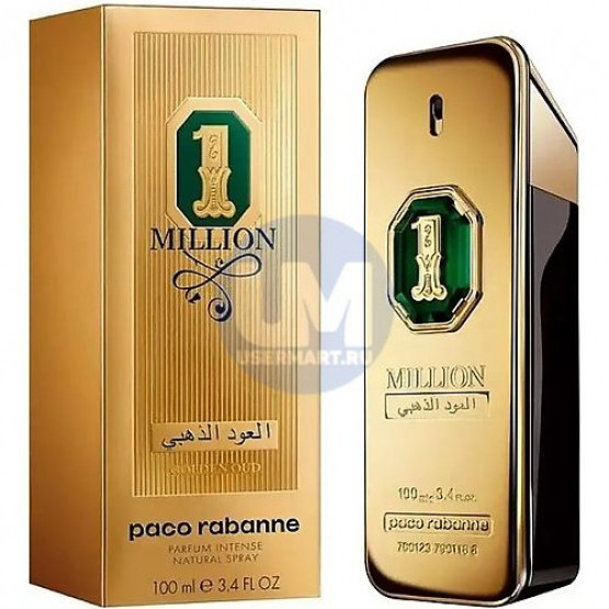 Paco Rabanne 1 Million Golden Oud парфюм 100 мл тестер