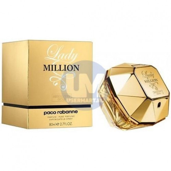 Paco Rabanne Lady Million Absolutely Gold парфюмерная вода 80 мл