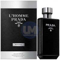 Prada L`homme Intense парфюмерная вода 100 мл тестер