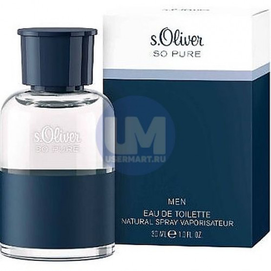 S.Oliver So Pure Men туалетная вода 30 мл