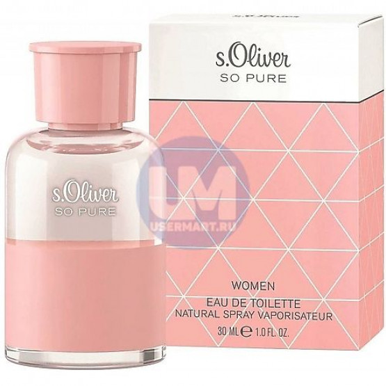 S.Oliver So Pure Women туалетная вода 30 мл