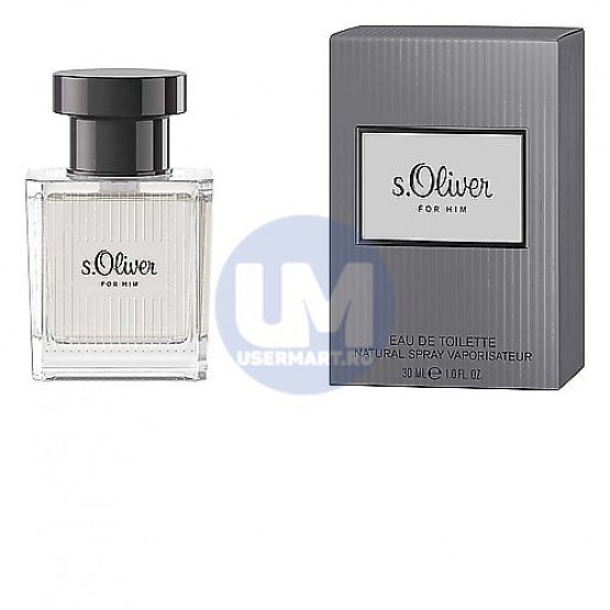 S.Oliver For Him туалетная вода+гель для душа 30+75 мл набор