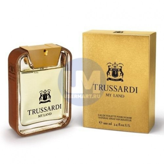 Trussardi My Land туалетная вода+гель для душа 50+100 мл набор