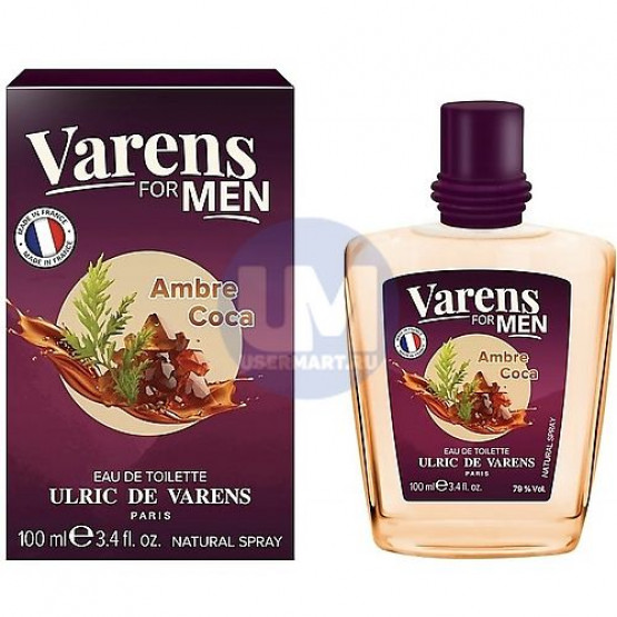Ulric De Varens Varens For Men Ambre Coca туалетная вода 50 мл