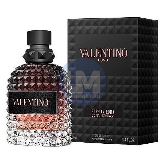 Valentino Uomo Born In Roma Coral Fantasy туалетная вода 100 мл тестер