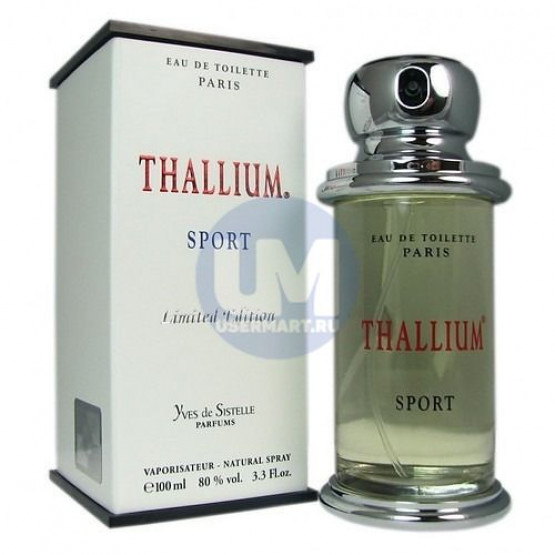 Yves De Sistelle Thallium Sport Limited Edition туалетная вода 100 мл
