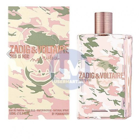Zadig & Voltaire This Is Her No Rules парфюмерная вода 20 мл