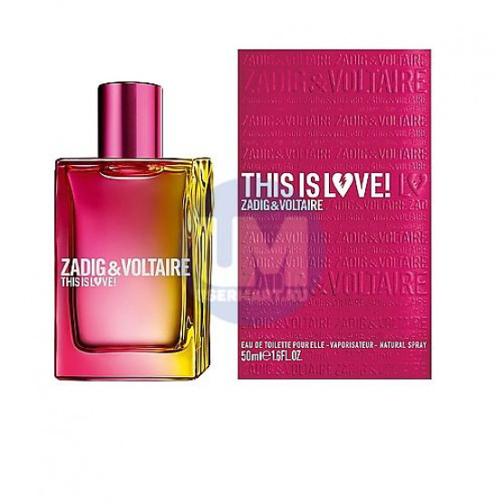 Zadig & Voltaire This Is Love! For Her туалетная вода 100 мл тестер