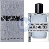 Zadig & Voltaire This Is Him Vibes Of Freedom туалетная вода 20 мл