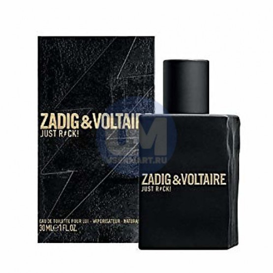 Zadig & Voltaire Just Rock! For Him туалетная вода 1 мл пробник